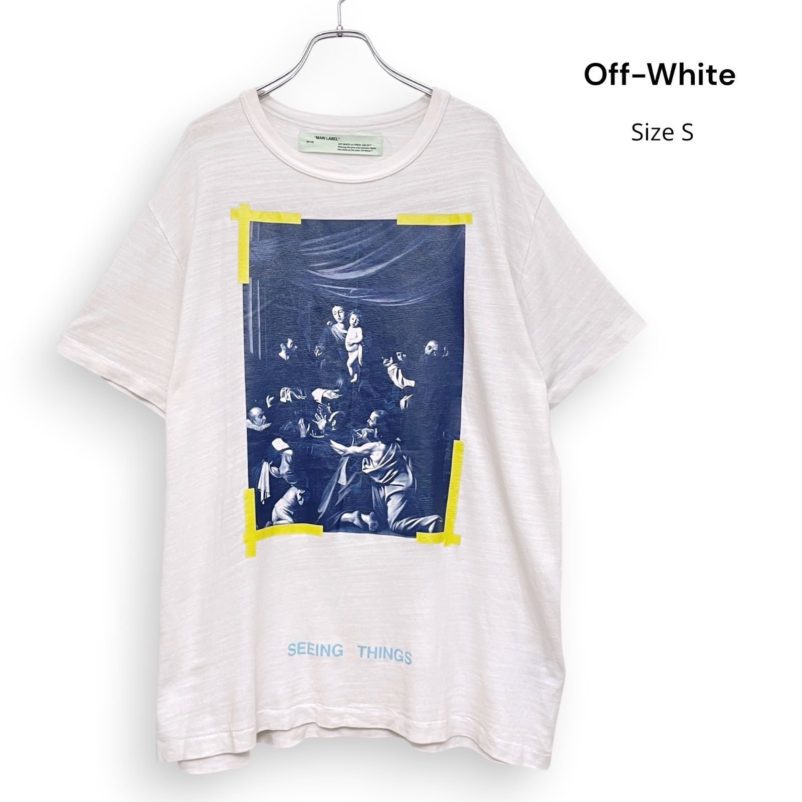 Off-White Seeing Things 2013 オフホワイト 半袖 Tシャツ SizeS /R26434