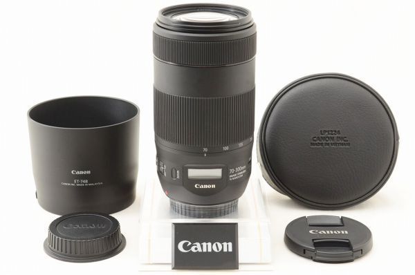 ☆極上美品☆ Canon キャノン EF 70-300mm F4-5.6 IS II USM 別売り純正レンズフード付き！ ♯26062104