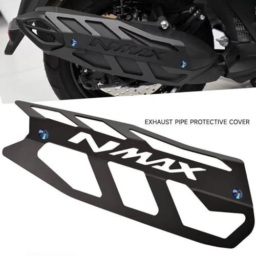 XIAXIA For NMAX155 NMAX125 NMAX 160 2026 2025 オートバイ用排気マフラーパイプ保護カバー ヒートシールドシェル 火傷防止 2020-2026 キャップ オートバイアクセサリー [並行輸入品]ts 9f5c7e36
