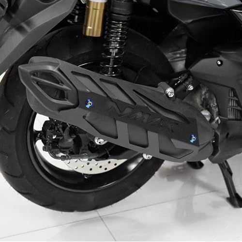 XIAXIA For NMAX155 NMAX125 NMAX 160 2026 2025 オートバイ用排気マフラーパイプ保護カバー ヒートシールドシェル 火傷防止 2020-2026 キャップ オートバイアクセサリー [並行輸入品]ts 9f5c7e36