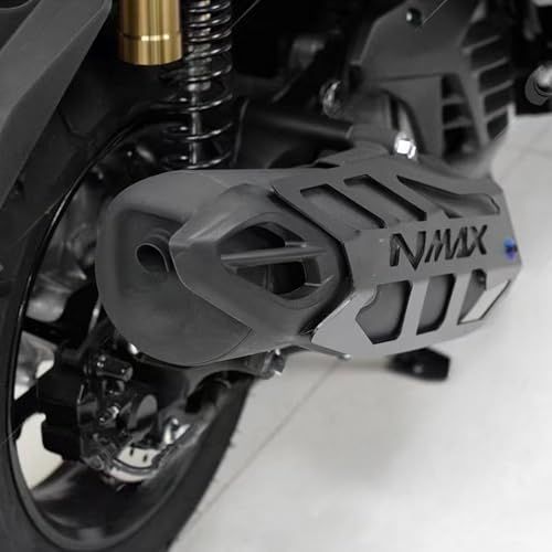 XIAXIA For NMAX155 NMAX125 NMAX 160 2026 2025 オートバイ用排気マフラーパイプ保護カバー ヒートシールドシェル 火傷防止 2020-2026 キャップ オートバイアクセサリー [並行輸入品]ts 9f5c7e36