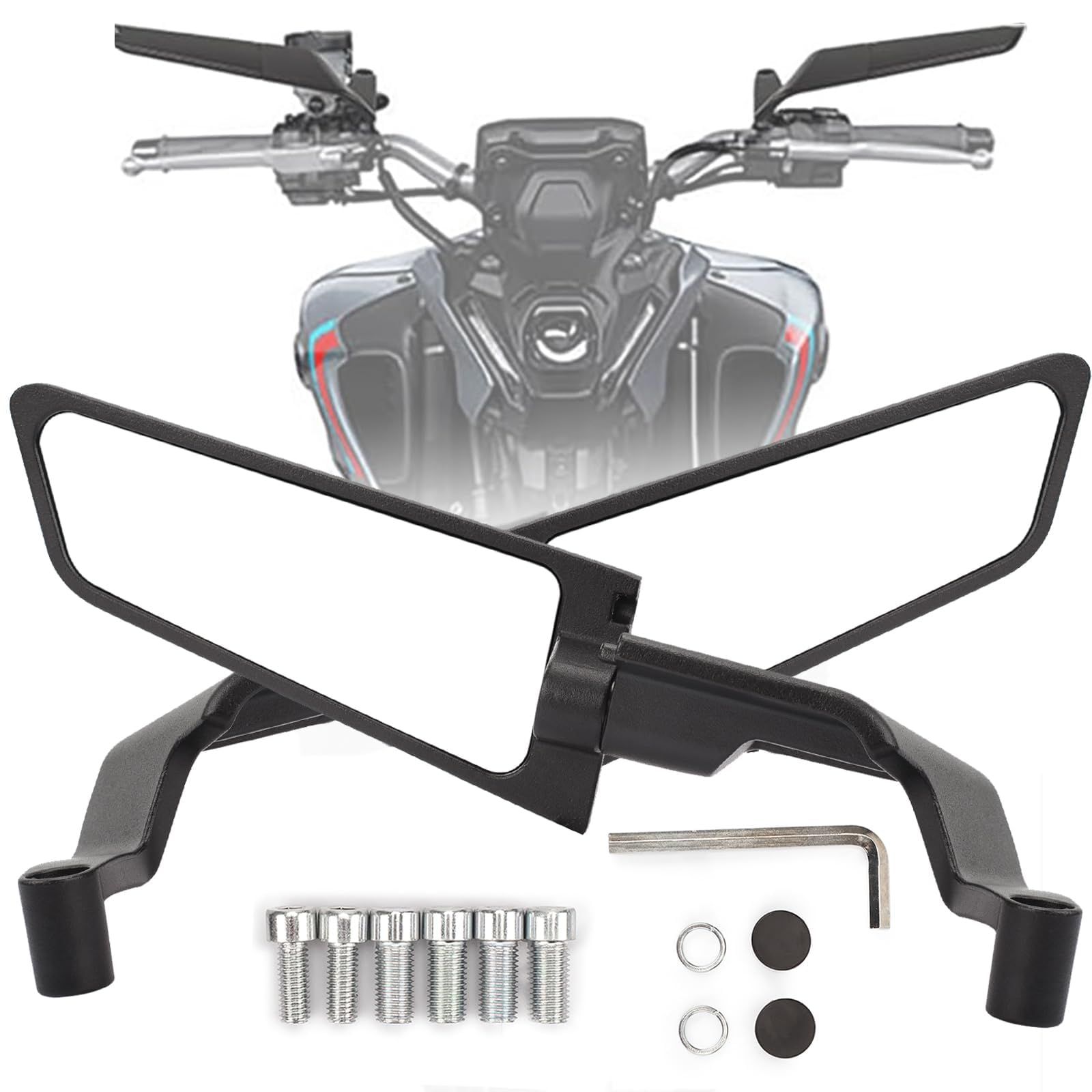 アップグレードされた拡大されたバイクミラー 調整可能 回転 バックミラー ステルス ウイング サイドミラー 左右セット 耐久性 凸面鏡 適しています対応車種 1290 Super Duke R Evo ABS Z1000 Z650 Z900 ac339622 アップグレードされた拡大されたバイクミラー 調整可能 回転 バックミラー ステルス ウイング サイドミラー 左右セット 耐久性 凸面鏡 適しています対応車種 1290 Super Duke R Evo ABS Z1000 Z650 Z900 ac339622