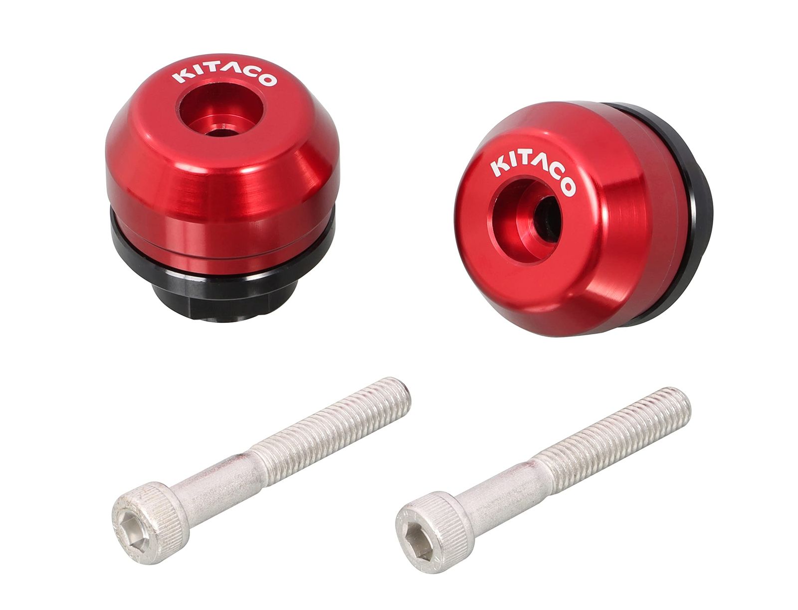キタコ(KITACO) バーエンドキャップ (レッド) CT125ハンターカブ(JA55/JA65) ダックス125(JB04/JB06) スーパーカブC125(JA48/JA58/JA71) クロスカブ110(JA60) 506-13209 cc2863d7