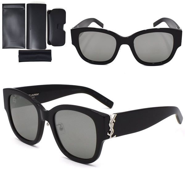 サンローラン サングラス SAINT LAURENT SL M95/K 002 サングラス アジアンフィット メンズ レディース ユニセックス SLM95K-002 ブラック