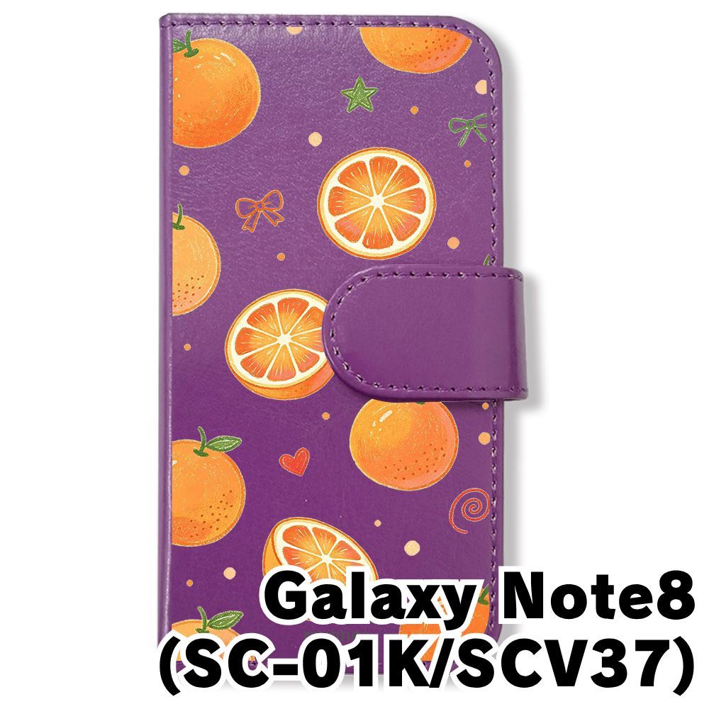 新品未使用】 SC-01K/SCV37 Galaxy Note8 手帳型スマホ ケース (色
