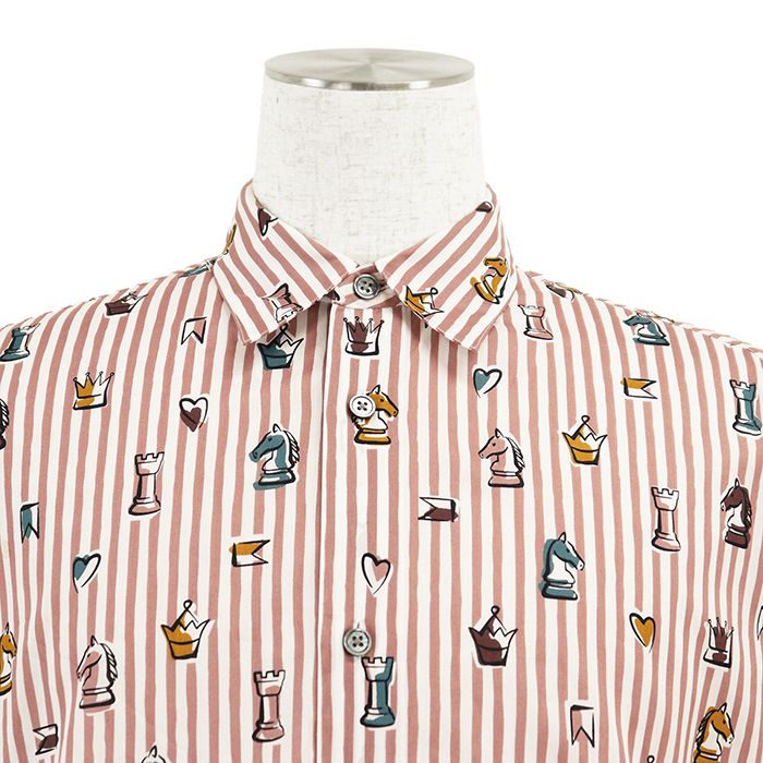 美品】HERMES エルメス シャツ サイズ 15 3/4/40 メンズ Playground