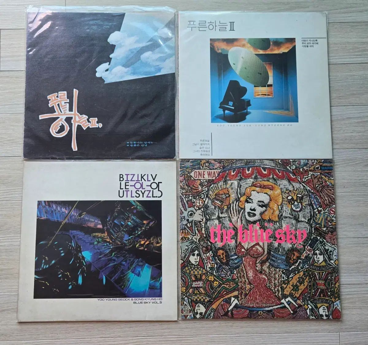 ブルースカイ LP 4 種 セット