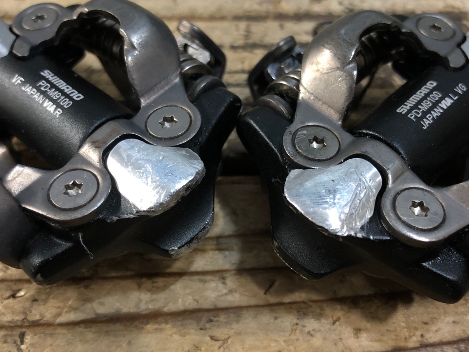 KG732 シマノ SHIMANO XTR PD-M9100 ビンディングペダル SPD - メルカリ