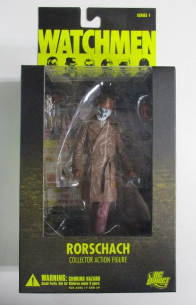 DC DIRECT SERIES 1 / COLLECTOR ACTION FIGURE RORSCHACH (通常版) 6インチ