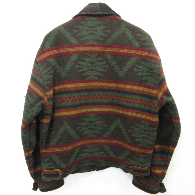 【三重本店】 中古 WOOLRICH | ウールリッチ ジャケット ネイティブ柄 ブラウン系 サイズ：M 【93】