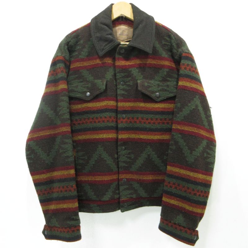 80's Woolrich ネイティブ柄ウールジャケット 三重本店】 中古 WOOLRICH | ウールリッチ ジャケット ネイティブ柄