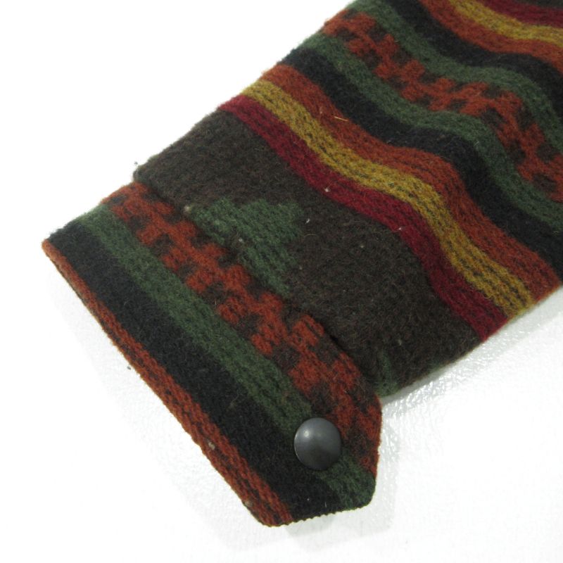 【三重本店】 中古 WOOLRICH | ウールリッチ ジャケット ネイティブ柄 ブラウン系 サイズ：M 【93】