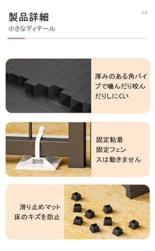 ペットサークル 犬 ペットフェンス サークルケージ ドア付き DIY 室内 屋外 置くだけ 柵 自立 小型犬 セットドア付 6枚 高さ60cm 接続式 簡単組み立て 工具不要 ダブルロック ペットケージ 犬用 広げる レイアウト自由 120× 3c60f569