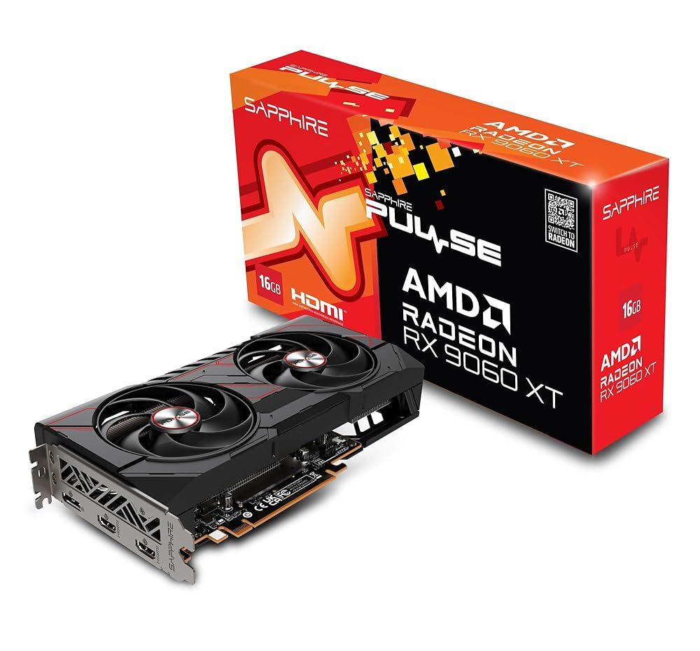 SAPPHIRE PULSE Radeon RX 9060 XT GAMING OC 16GB グラフィックスボード 11350-03-20G VD9219