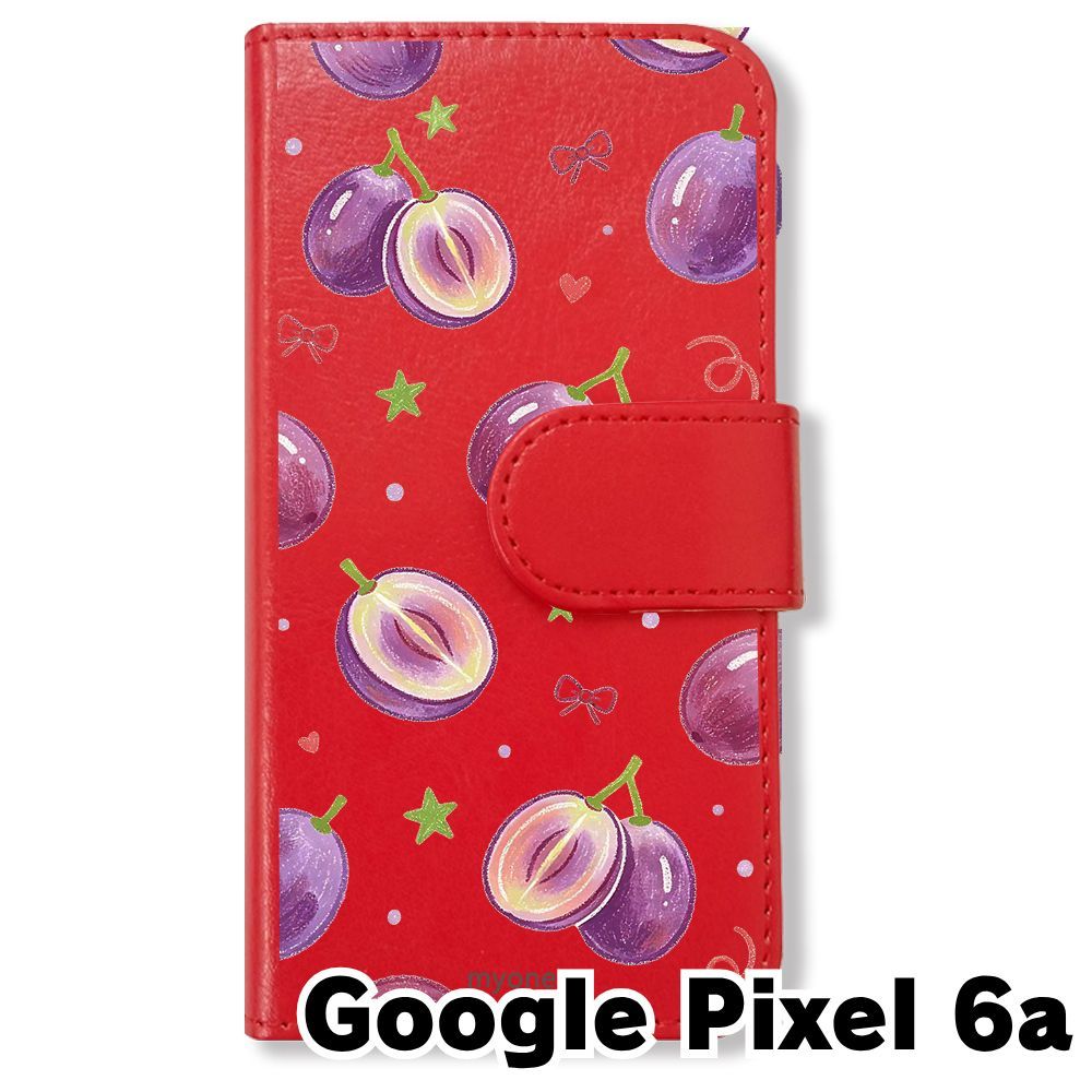 新品未使用】 Google Pixel 6a 手帳型スマホ ケース (色：レッド