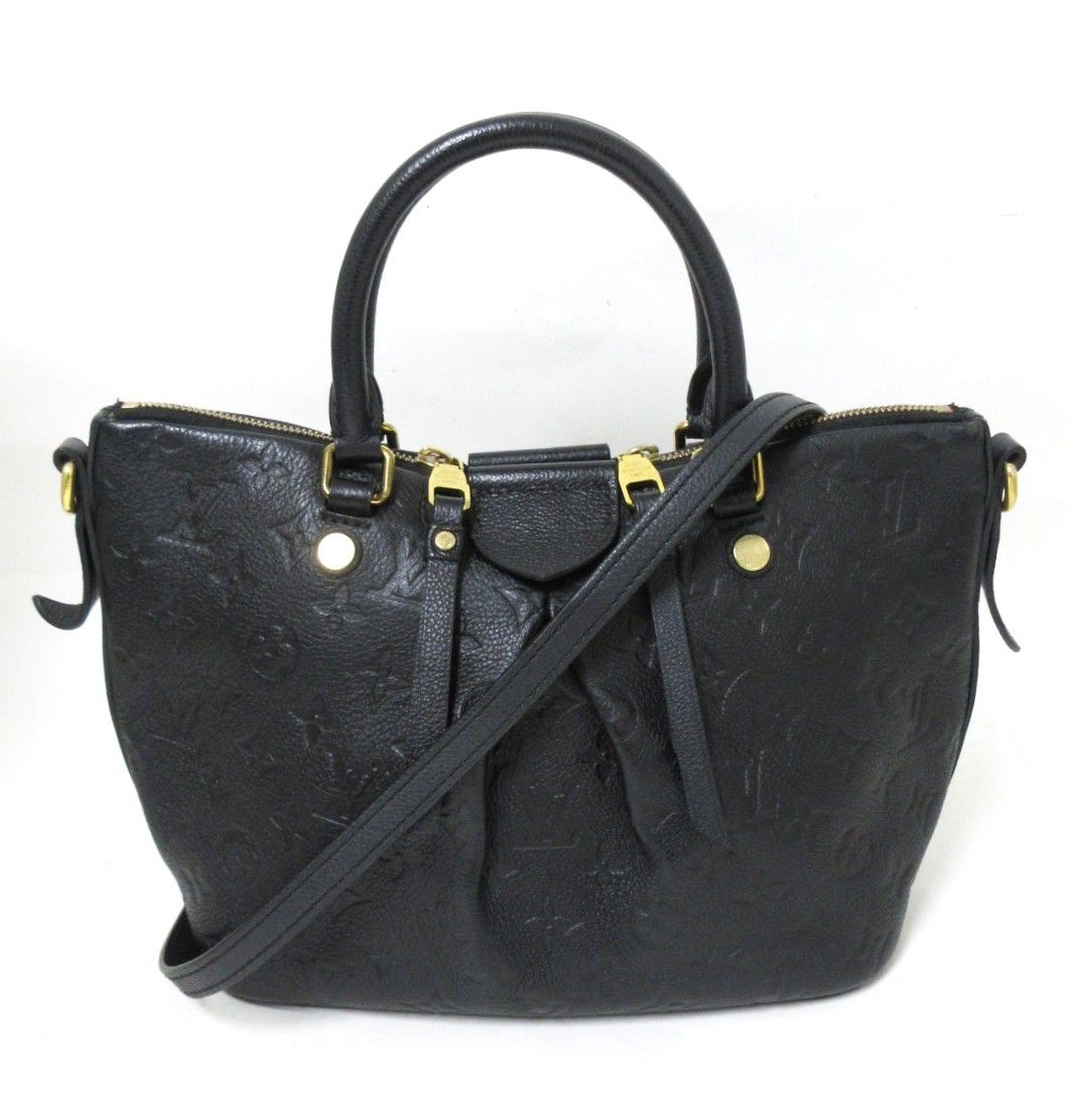 LOUIS VUITTON/ルイ ヴィトン　アンプラント マザリ―ヌPM M50639 ブラック　トートバッグ　【中古】