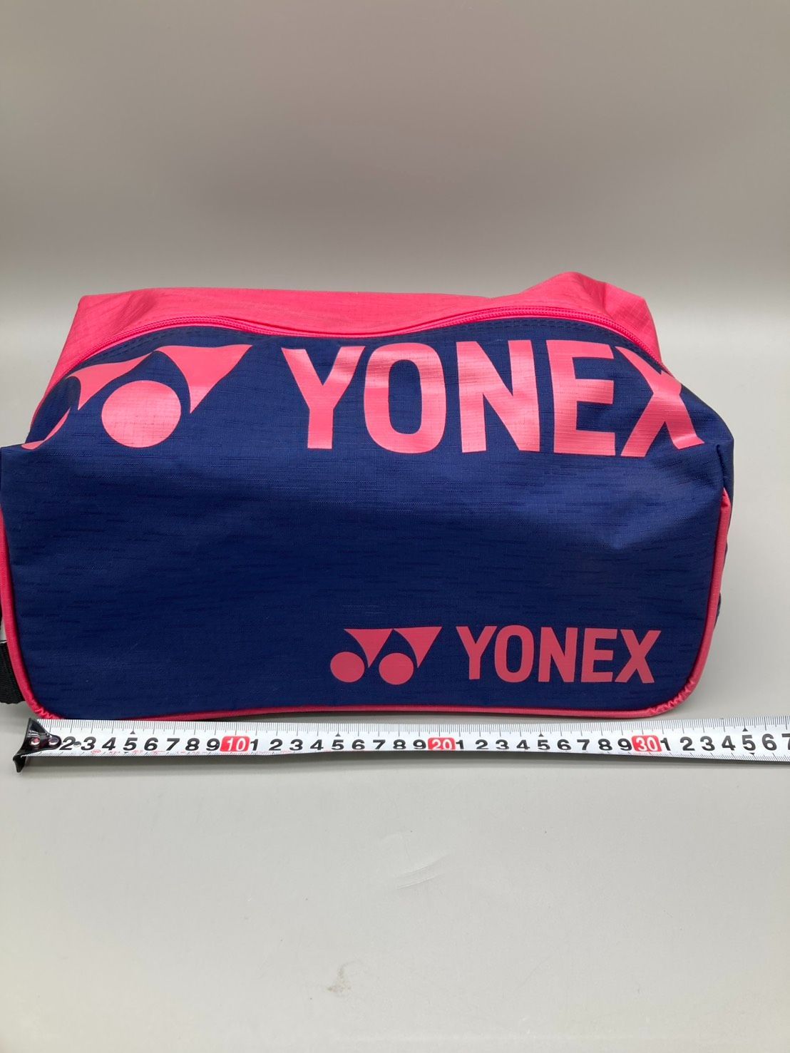 8-0623-10 YONEX バドミントンバッグ シューズケース ピンク/紺 - メルカリ
