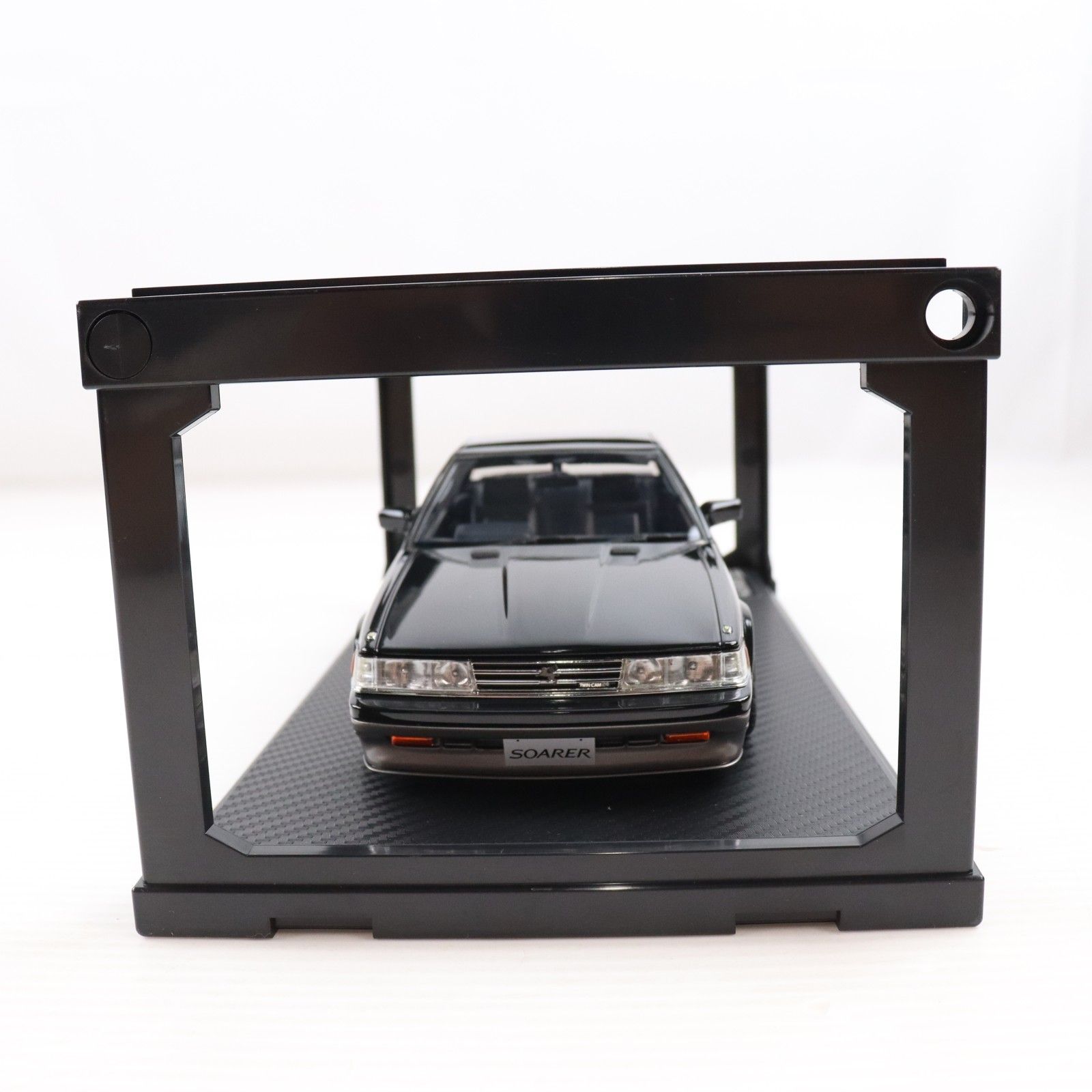 1/18 Toyota Soarer(ソアラ) 2.0 GZ10(ブラック×シルバー) 完成品