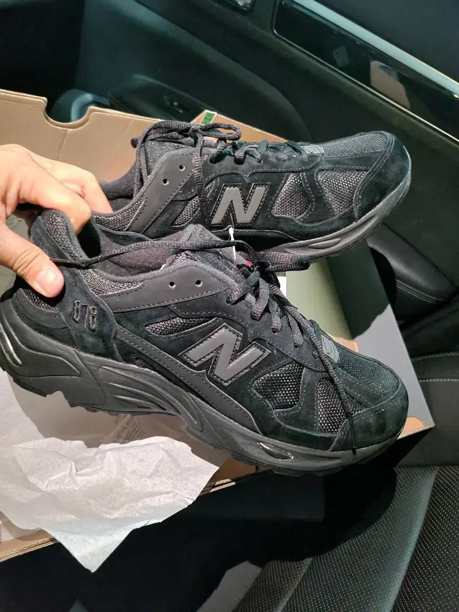 未使用新品)) New Balance 878 ブラック スニーカー 265 275