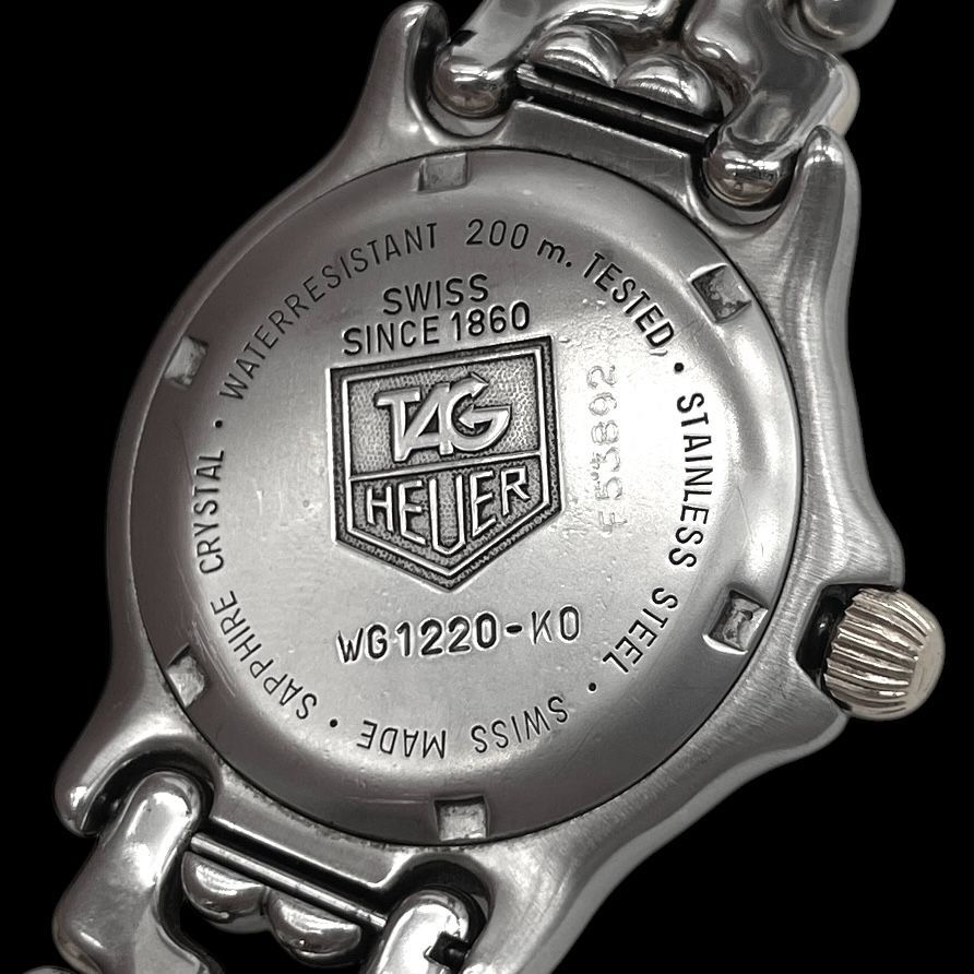 新品電池 稼働品 TAG HEUER タグホイヤー メンズ腕時計 S/el WG1220-K0