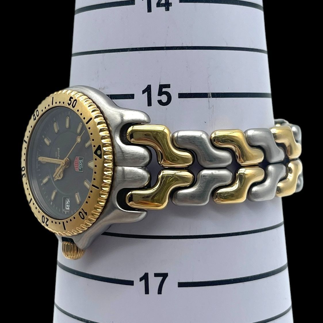 新品電池 稼働品 TAG HEUER タグホイヤー メンズ腕時計 S/el WG1220-K0
