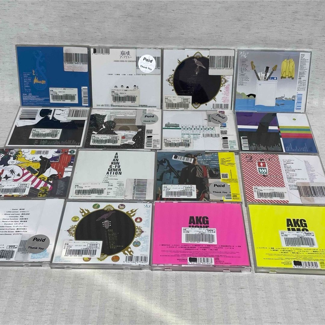 【CD】ASIAN KUNG-FU GENERATION アルバム　アジカン　アジアン・カンフー・ジェネレーション　AKG　邦楽　@FE_01_2