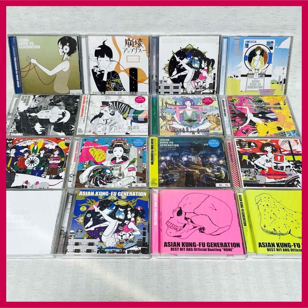 【CD】ASIAN KUNG-FU GENERATION アルバム　アジカン　アジアン・カンフー・ジェネレーション　AKG　邦楽　@FE_01_2