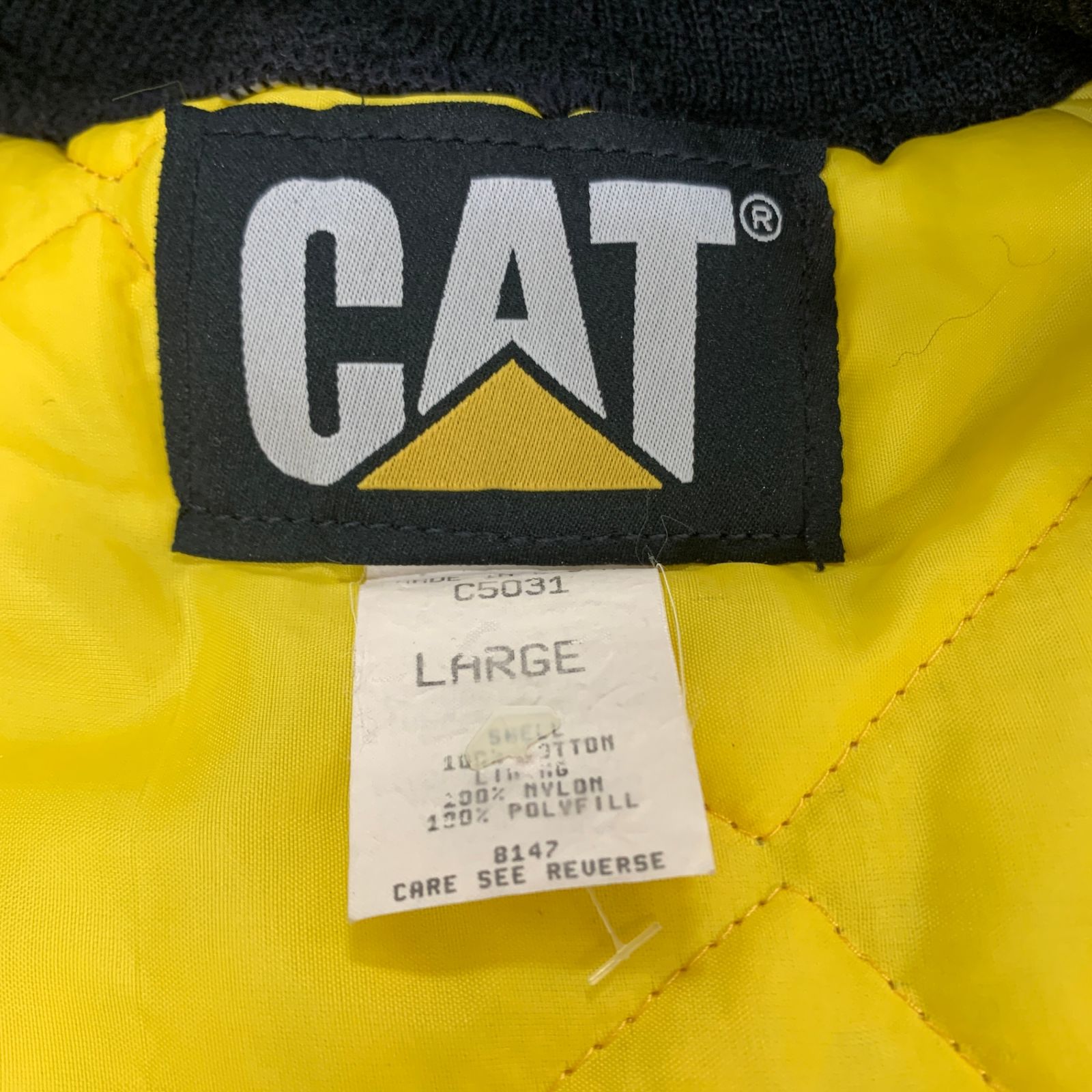 現状品 CATERPILLAR キャタピラー ダック ワークベスト 80s ヴィンテージ Lサイズ C5031 現状品 CATERPILLAR キャタピラー ダック ワークベスト 80s ヴィンテージ Lサイズ C5031