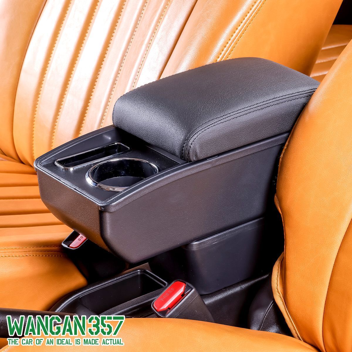 WANGAN357 JB64W JB74W JC74W ジムニー シエラ ノマド センターコンソール アームレスト ジュースホルダー　
