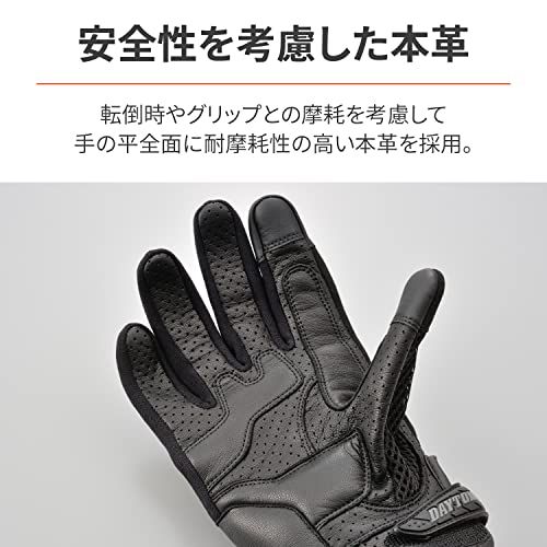 デイトナ(Daytona) バイク グローブ 夏 メッシュ 革(ヤギ革) カーボンプロテクター スマホ対応 カーボンメッシュグローブ DG-003 ブラック Mサイズ 32427as be5e100b デイトナ(Daytona) バイク グローブ 夏 メッシュ 革(ヤギ革) カーボンプロテクター スマホ対応 カーボンメッシュグローブ DG-003 ブラック Mサイズ 32427as be5e100b