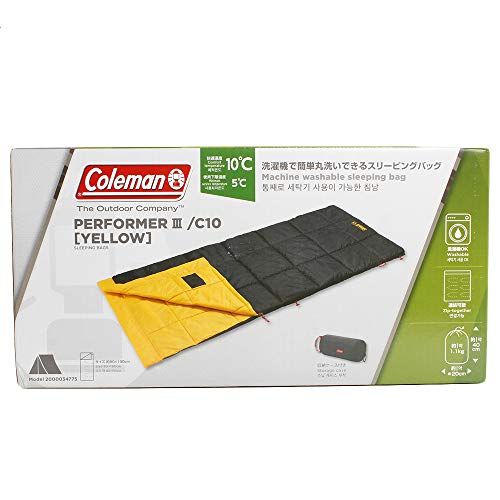 コールマン(Coleman) 寝袋 パフォーマーIII C5/10/15 快適温度5度/10度/15度 ウォッシャブル 洗濯可 封筒型 連結可能as 64fcd49b