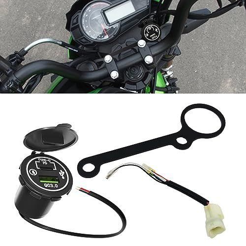 クイックチャージャー 3.0 USB電源キット 適合車種 るカワサキ Z125 PRO 全車種as 3d868530