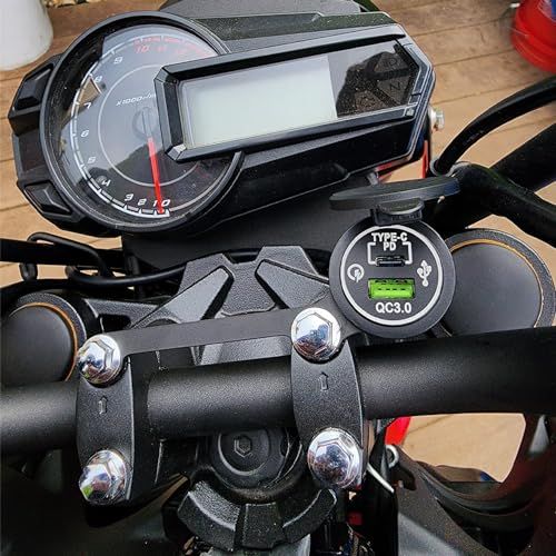 クイックチャージャー 3.0 USB電源キット 適合車種 るカワサキ Z125 PRO 全車種as 3d868530