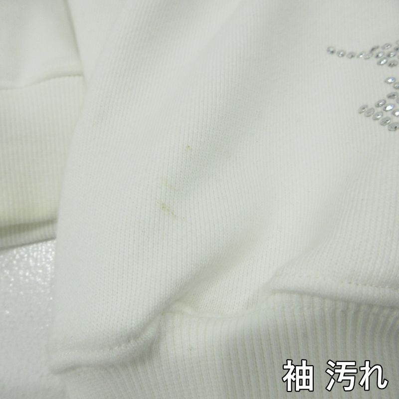 【三重本店】 中古 GALFY | ガルフィー ジップアップパーカー ピカピカ注射器犬パーカー 153030 ホワイト 【101】 【三重本店】 中古 GALFY | ガルフィー ジップアップパーカー ピカピカ注射器犬パーカー 153030 ホワイト 【101】