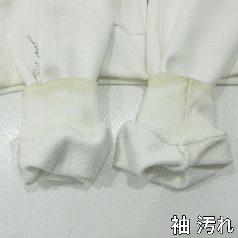 【三重本店】 中古 GALFY | ガルフィー ジップアップパーカー ピカピカ注射器犬パーカー 153030 ホワイト 【101】 【三重本店】 中古 GALFY | ガルフィー ジップアップパーカー ピカピカ注射器犬パーカー 153030 ホワイト 【101】