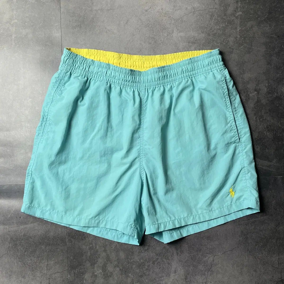 RALPH LAUREN 00s ラルフローレン ミント スイム ハーフパンツ A01222