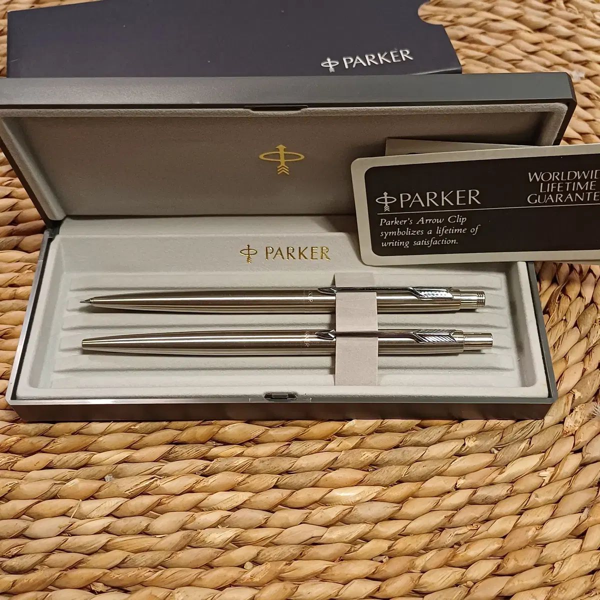 パーカ Jotter 旧モデル ステンレス ボールペン & シャープペンシル