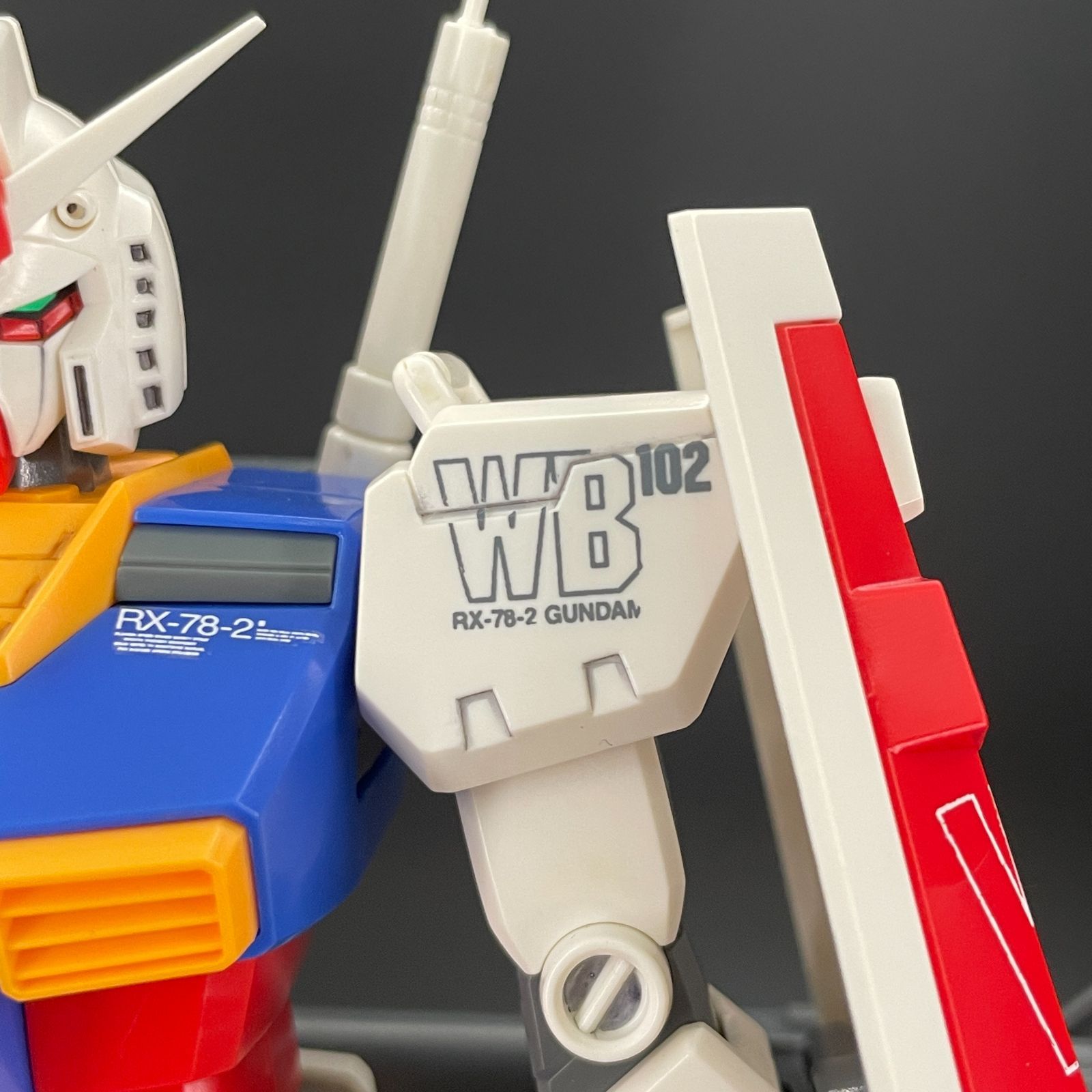 ガンプラ【中古品/ランクC、キズ、コアファイター欠品】 MG 1/100 RX