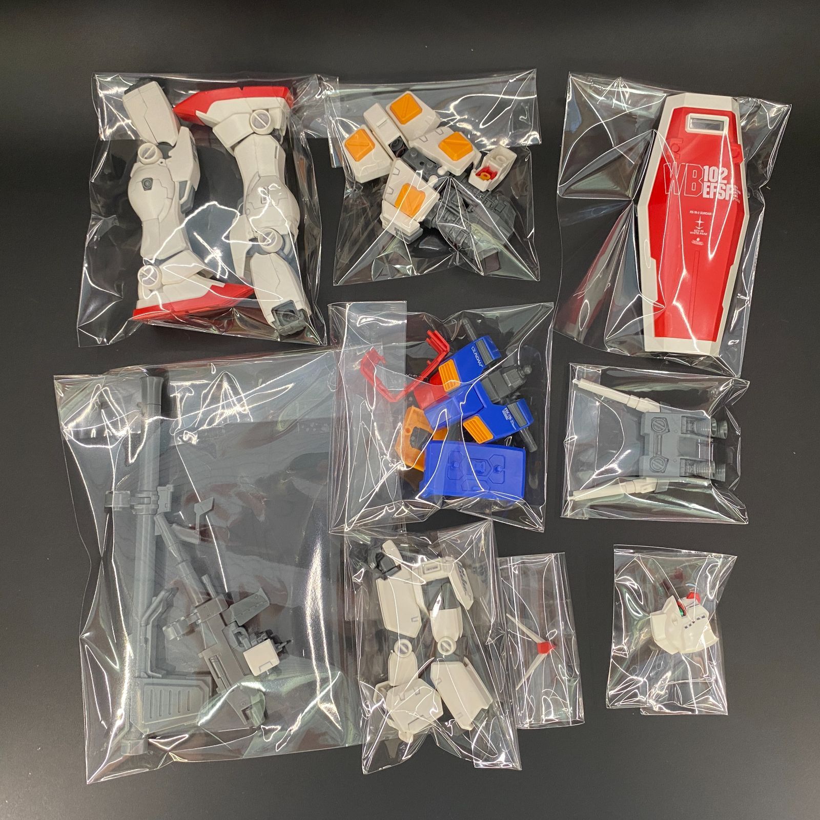 ガンプラ【中古品/ランクC、キズ、コアファイター欠品】 MG 1/100 RX