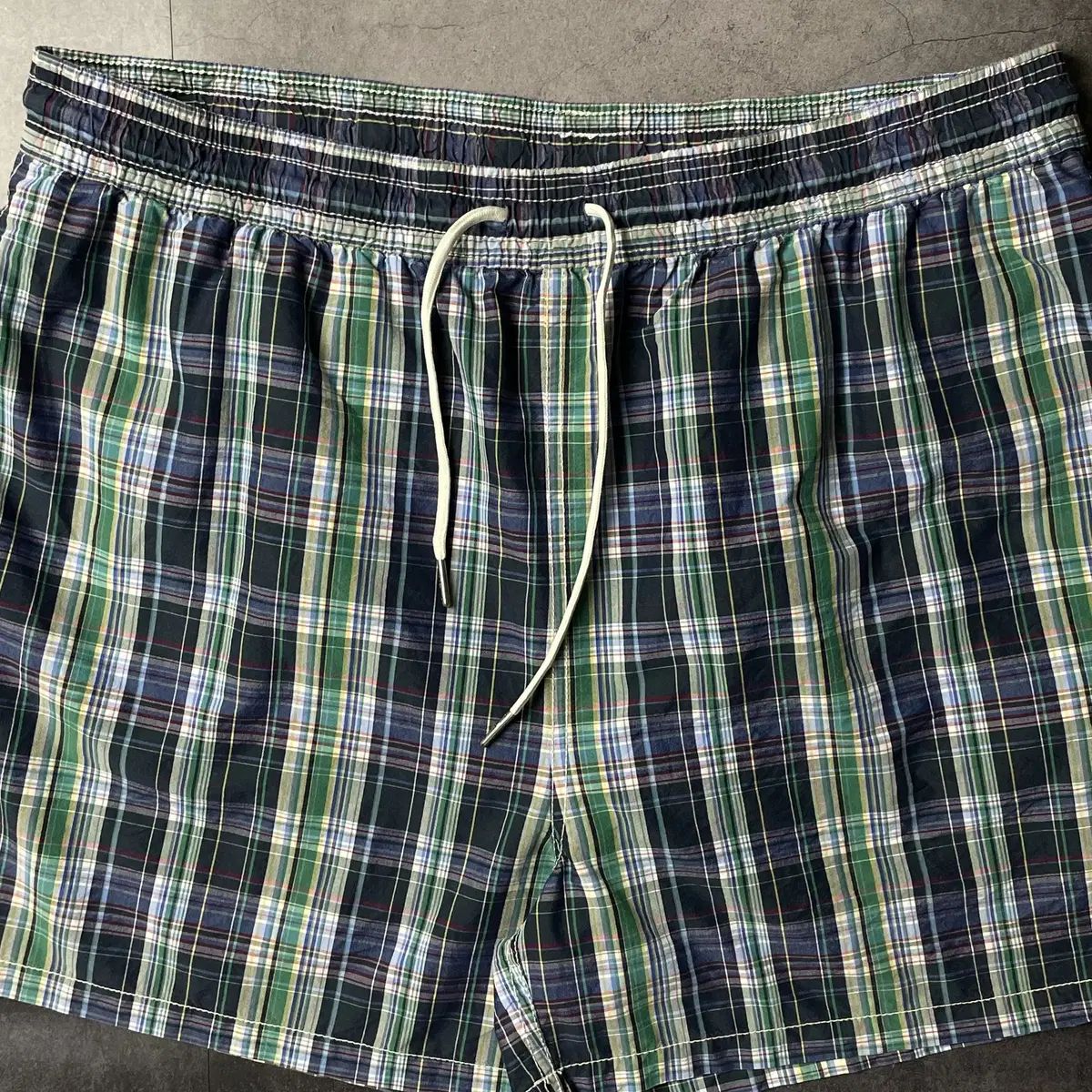 RALPH LAUREN 00s ラルフローレン CHECK Swim ハーフパンツ A01223