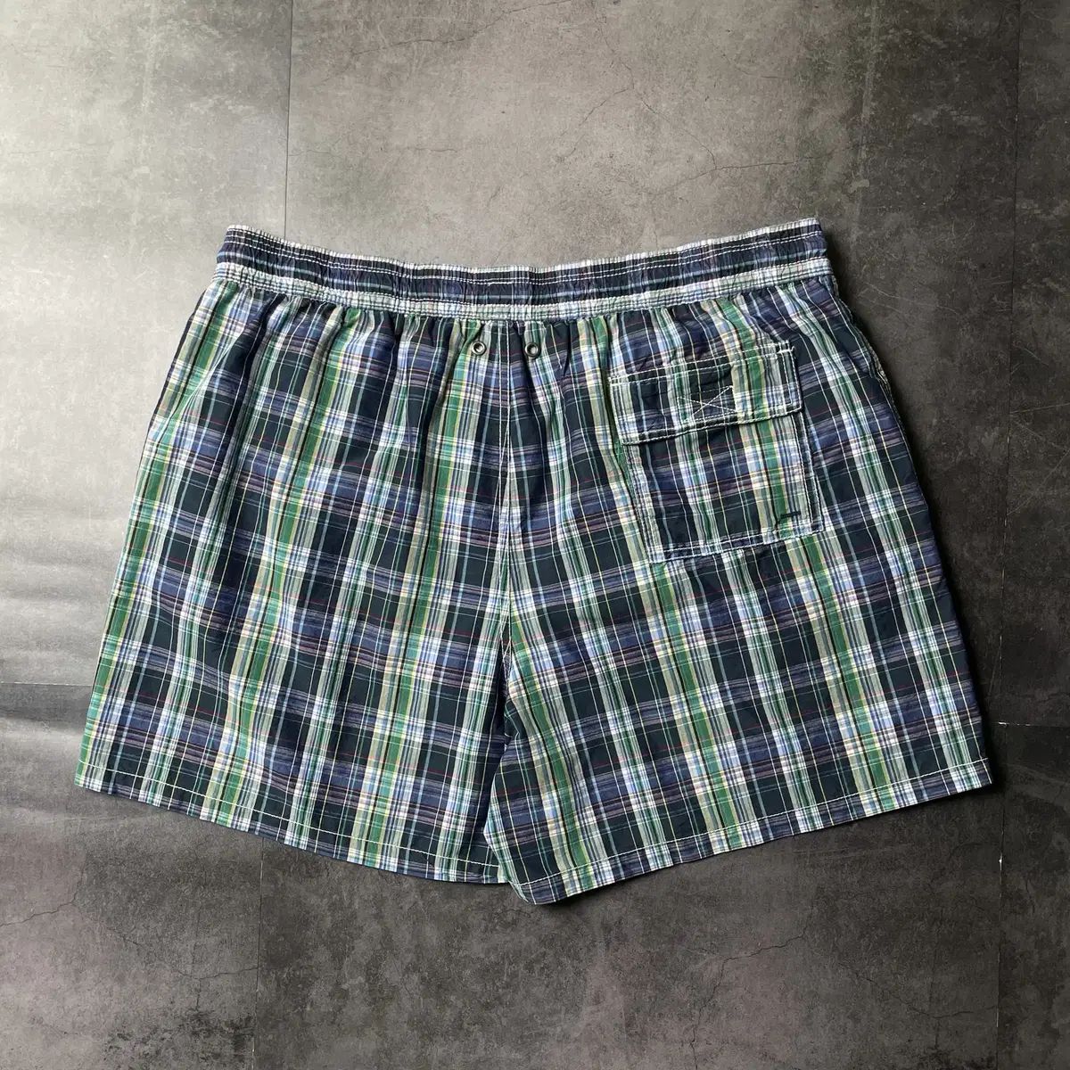 RALPH LAUREN 00s ラルフローレン CHECK Swim ハーフパンツ A01223