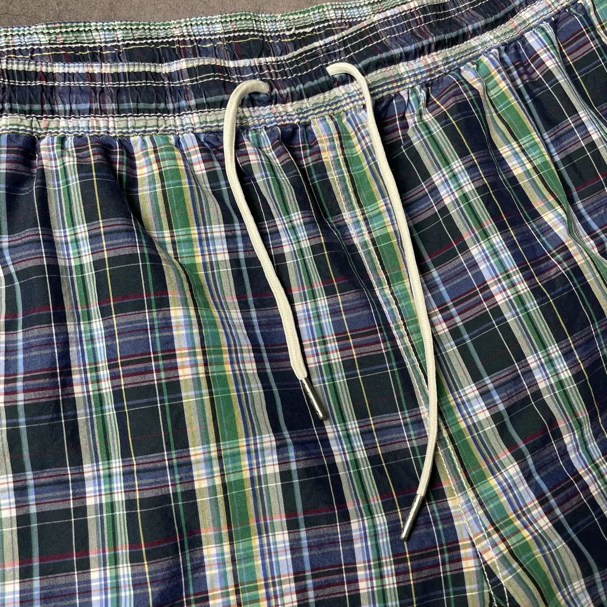 RALPH LAUREN 00s ラルフローレン CHECK Swim ハーフパンツ A01223