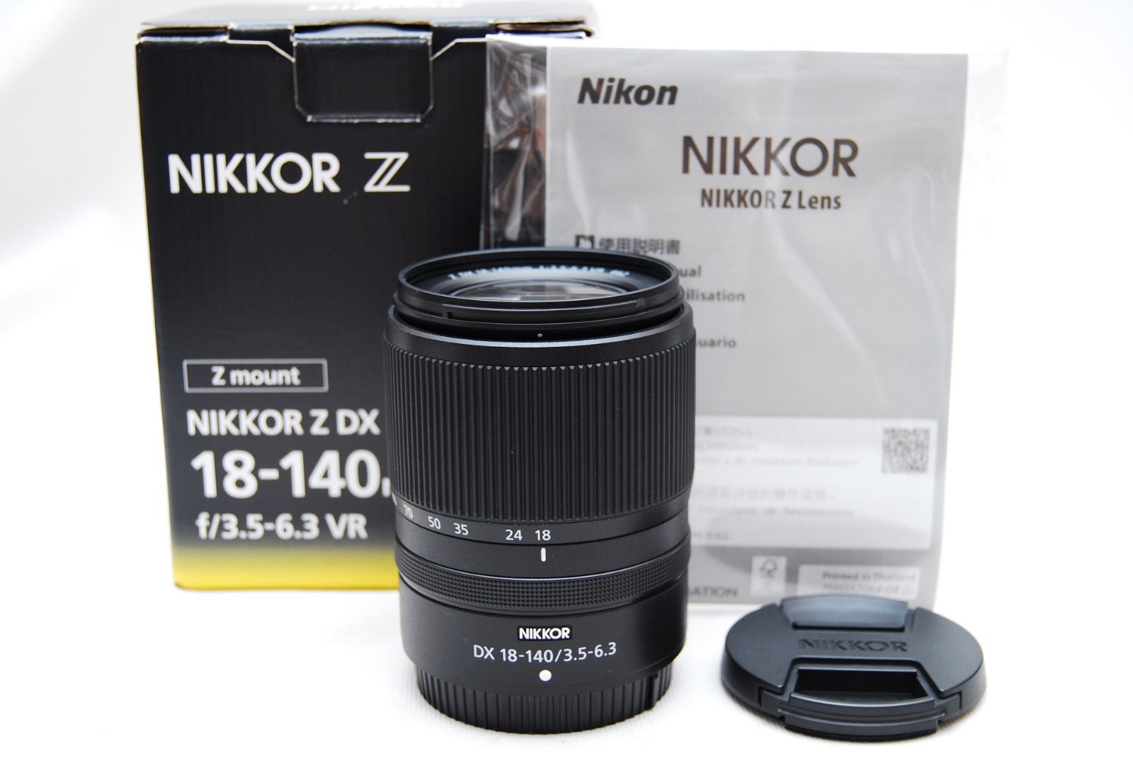 ★ほぼ新品級　Nikon 高倍率ズームレンズ NIKKOR Z DX 18-140mm f3.5-6.3 VR Zマウント ニコン NZDX18-140 ★
