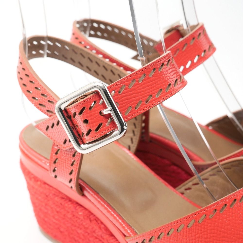 □美品□HERMES エルメス Espadrille エスパドリーユ サンダル サイズ