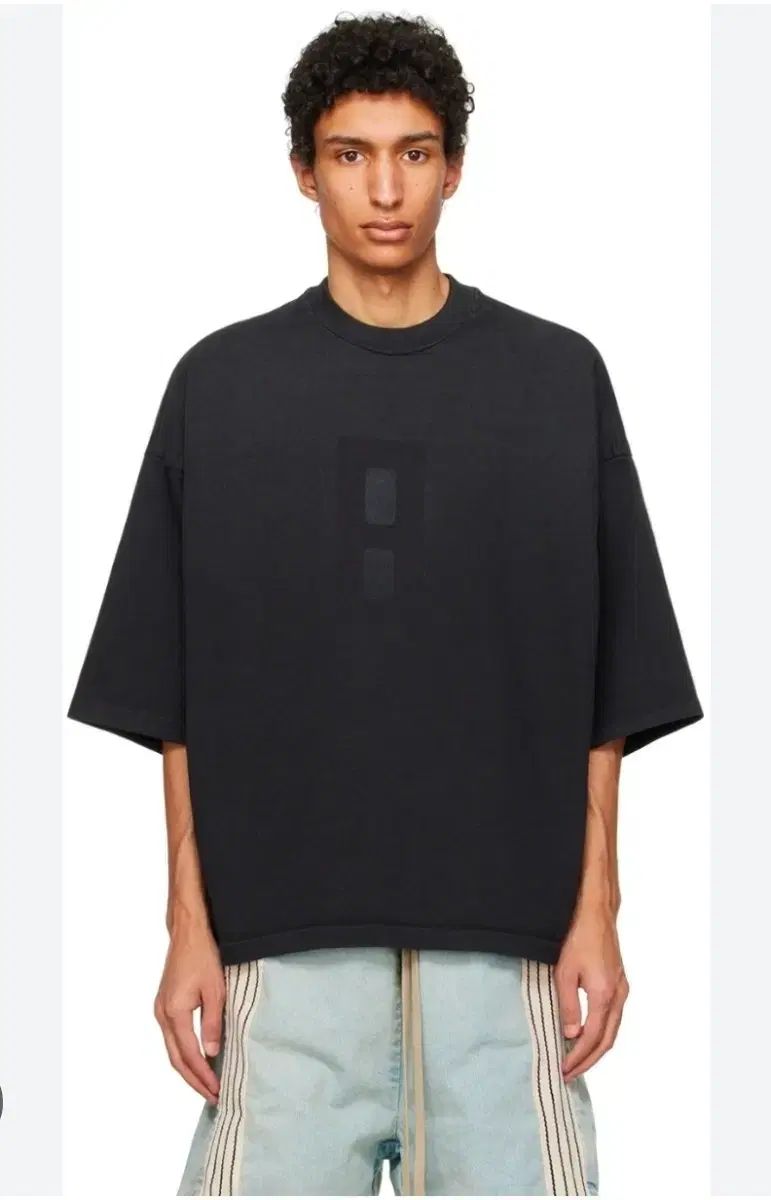 FEAR OF GOD 8th エアブラシ Tシャツ ブラック L
