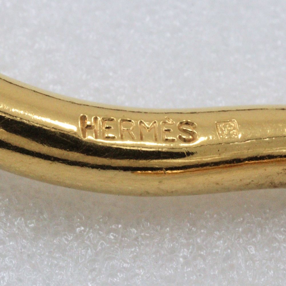 オメガ 純正ブレス 金メッキ 1037 ジャンク 美品 HERMES】エルメス ジャンボ 金メッキ×レザー ユニセックス 10.2g