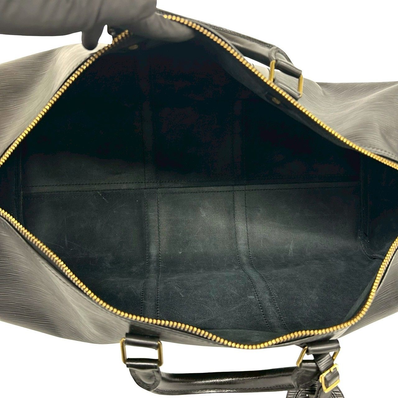 極 美品 LOUIS VUITTON ルイヴィトン ヴィトン キーポル 50 エピ