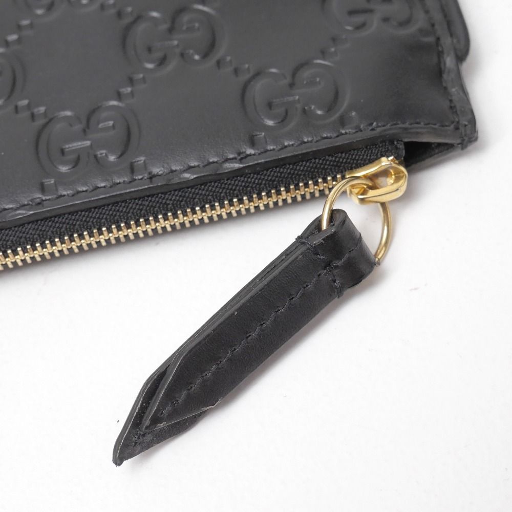 □美品□GUCCI グッチ シマ キーケース GGエンブレム コインケース