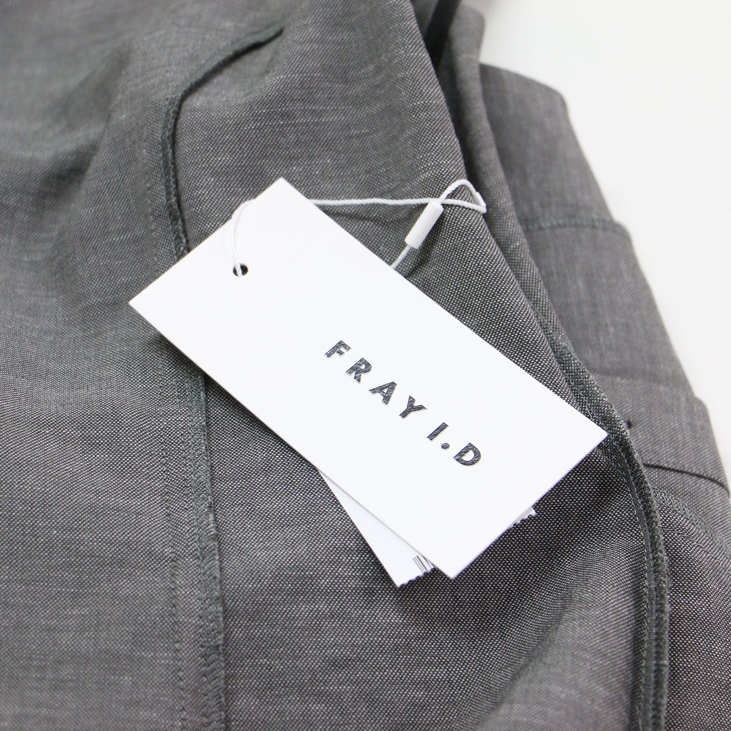 新品】FRAY I.D フレイアイ・ディー ワンピース グレー サイズ:1(M) 25