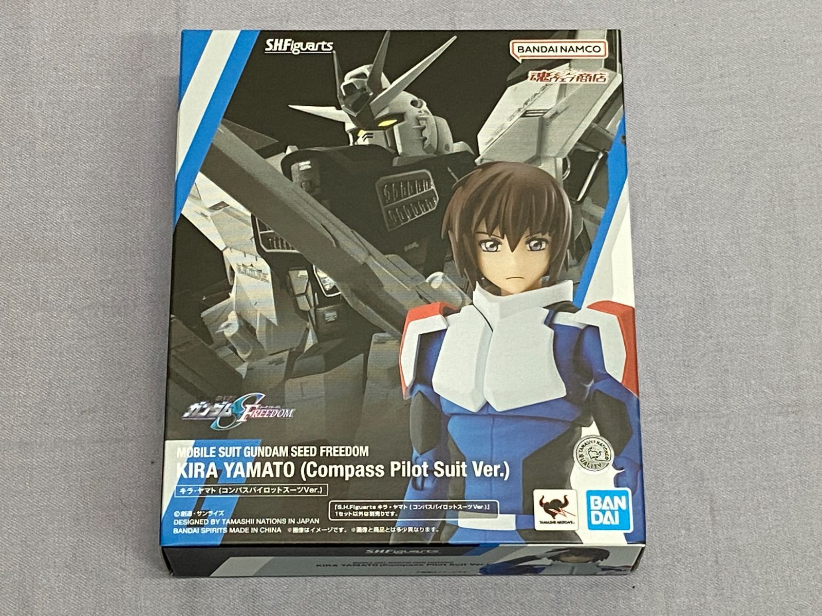 【カメ】機動戦士ガンダムSEED FREEDOM S.H.Figuarts キラ・ヤマト コンパスパイロットスーツVer. 魂ウェブ商店限定 フィギュア 707 Mobile Suit Gundam